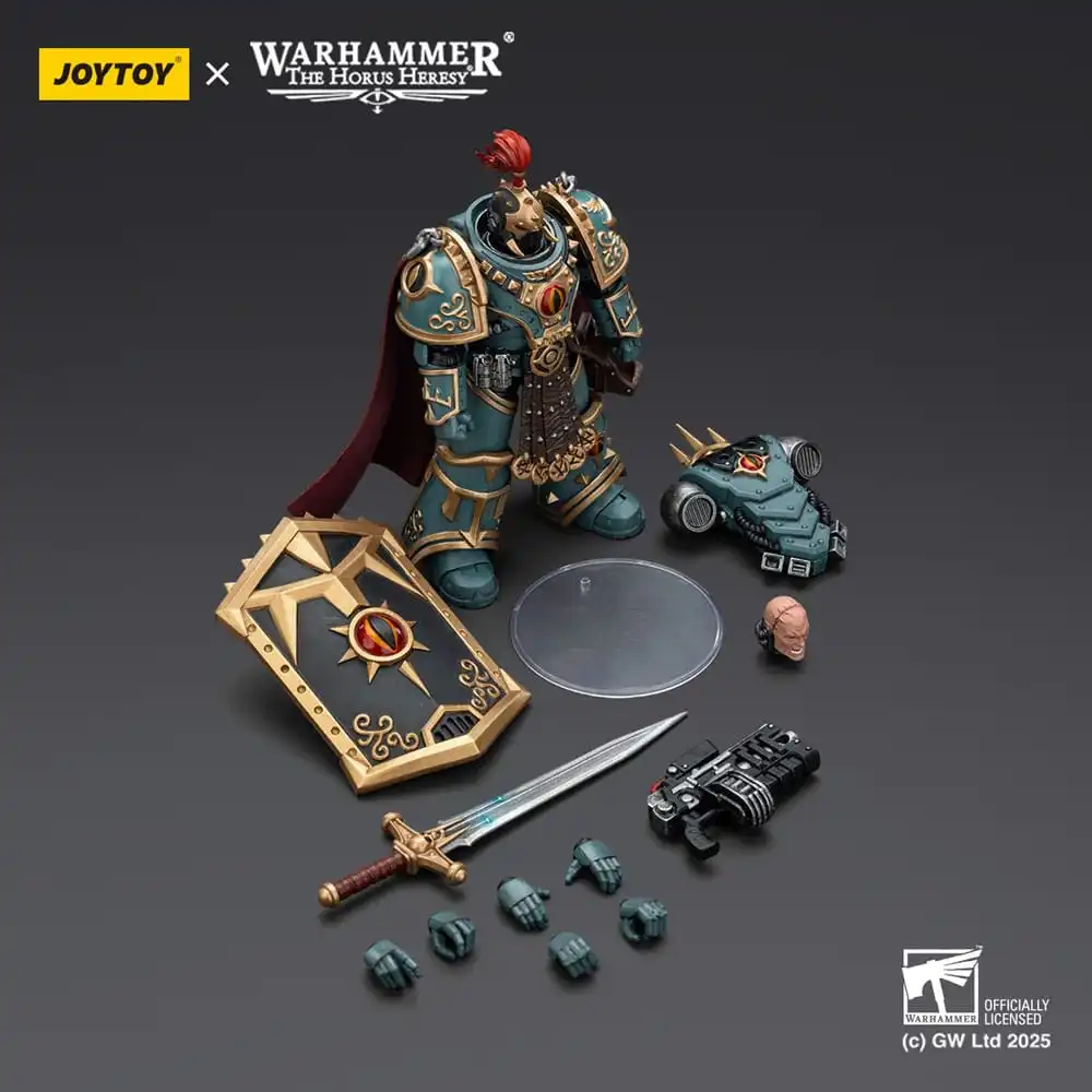 Warhammer The Horus Heresy Action Figure Sons of Horus Little Horus Aximand Captain of the 5th Company 20 cm